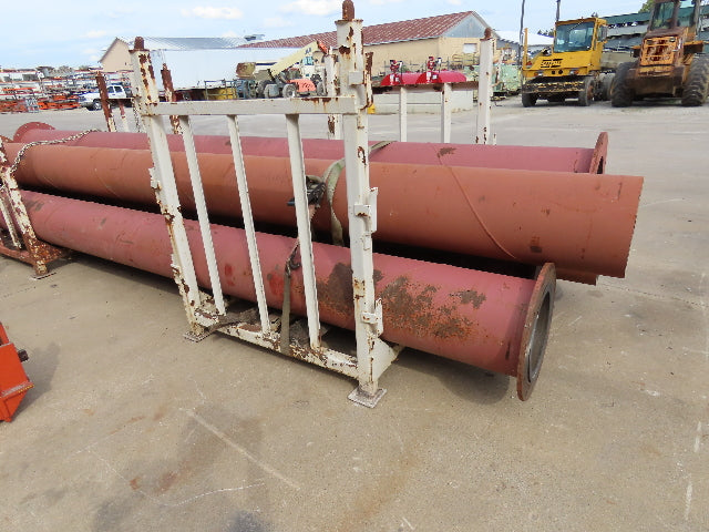 DUR-ROK Ceramic Basalt Cast Pipe Culvert for Abrasive Material Conveying 12"x18'