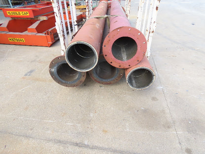 DUR-ROK Ceramic Basalt Cast Pipe Culvert for Abrasive Material Conveying 12"x18'