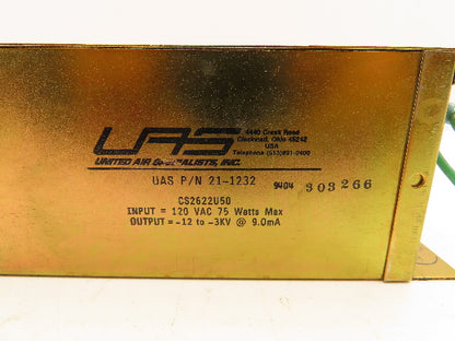 UAS 21-1232 PLC Power Supply Module 120V