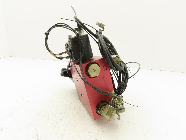 Wandfluh PI45-M40 Proportional Solenoid 24VDC Valve Manifold Raymond Forklift