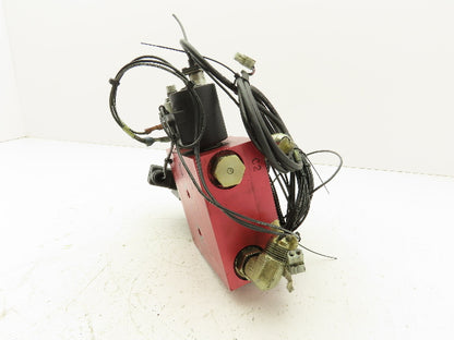 Wandfluh PI45-M40 Proportional Solenoid 24VDC Valve Manifold Raymond Forklift