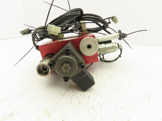 Wandfluh PI45-M40 Proportional Solenoid 24VDC Valve Manifold Raymond Forklift