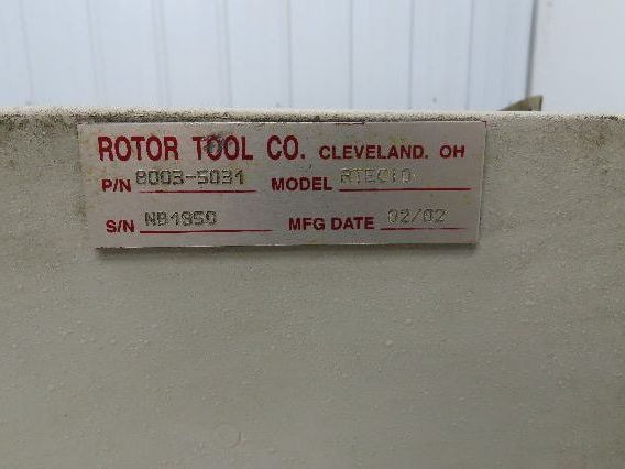 Rotor Tool RTECI0 Electronic Nutrunner Operator Control Drive