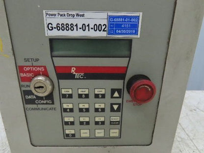 Rotor Tool RTECI0 Electronic Nutrunner Operator Control Drive