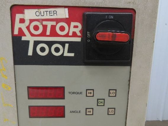 Rotor Tool RTECI0 Electronic Nutrunner Operator Control Drive