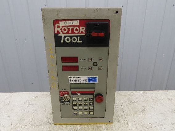 Rotor Tool RTECI0 Electronic Nutrunner Operator Control Drive