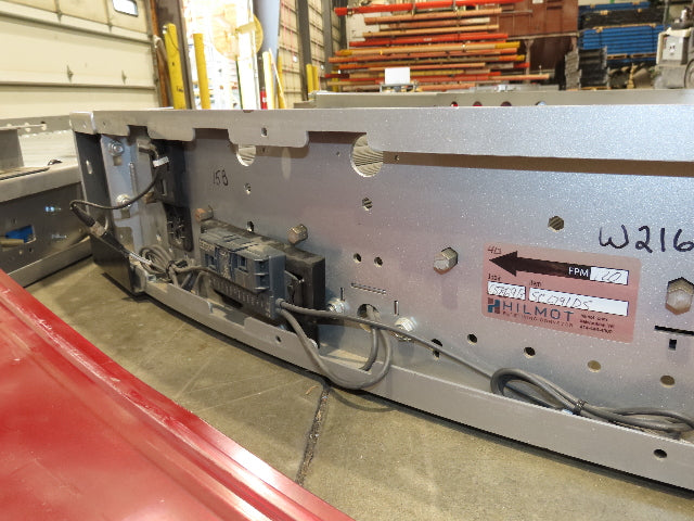 Hilmot 30"x 12' Motorized Roller Conveyor 90° Spur Diverter 27"BF 24VDC 120FPM