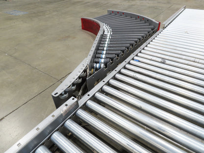 Hilmot 30"x 12' Motorized Roller Conveyor 90° Spur Diverter 27"BF 24VDC 120FPM