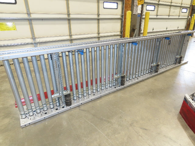 Hilmot 30"x 12' Motorized Roller Conveyor 90° Spur Diverter 27"BF 24VDC 120FPM
