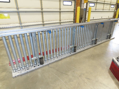 Hilmot 30"x 12' Motorized Roller Conveyor 90° Spur Diverter 27"BF 24VDC 120FPM