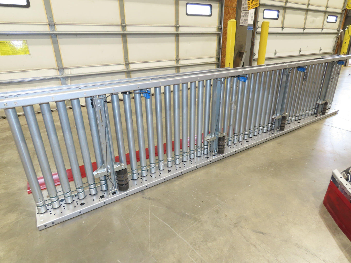 Hilmot 30"x 12' Motorized Roller Conveyor 90° Spur Diverter 27"BF 24VDC 120FPM