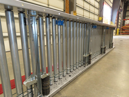 Hilmot 30"x 12' Motorized Roller Conveyor 90° Spur Diverter 27"BF 24VDC 120FPM