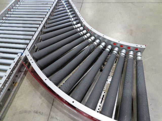 Hilmot 30"x 12' Motorized Roller Conveyor 90° Spur Diverter 27"BF 24VDC 120FPM