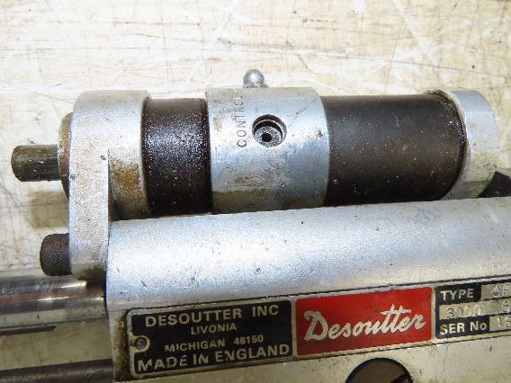 Desoutter AFDK 3000 Pneumatic Auto Feed 5/16" Drill Unit Double Drill Head