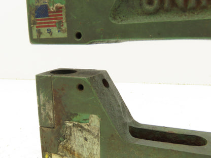 Unipunch 4A-1 1/4-LPD Press Brake Punch C Frame 3/4" Strippit 4" Throat 1-1/4" W