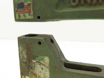 Unipunch 4A-1 1/4-LPD Press Brake Punch C Frame 3/4" Strippit 4" Throat 1-1/4" W