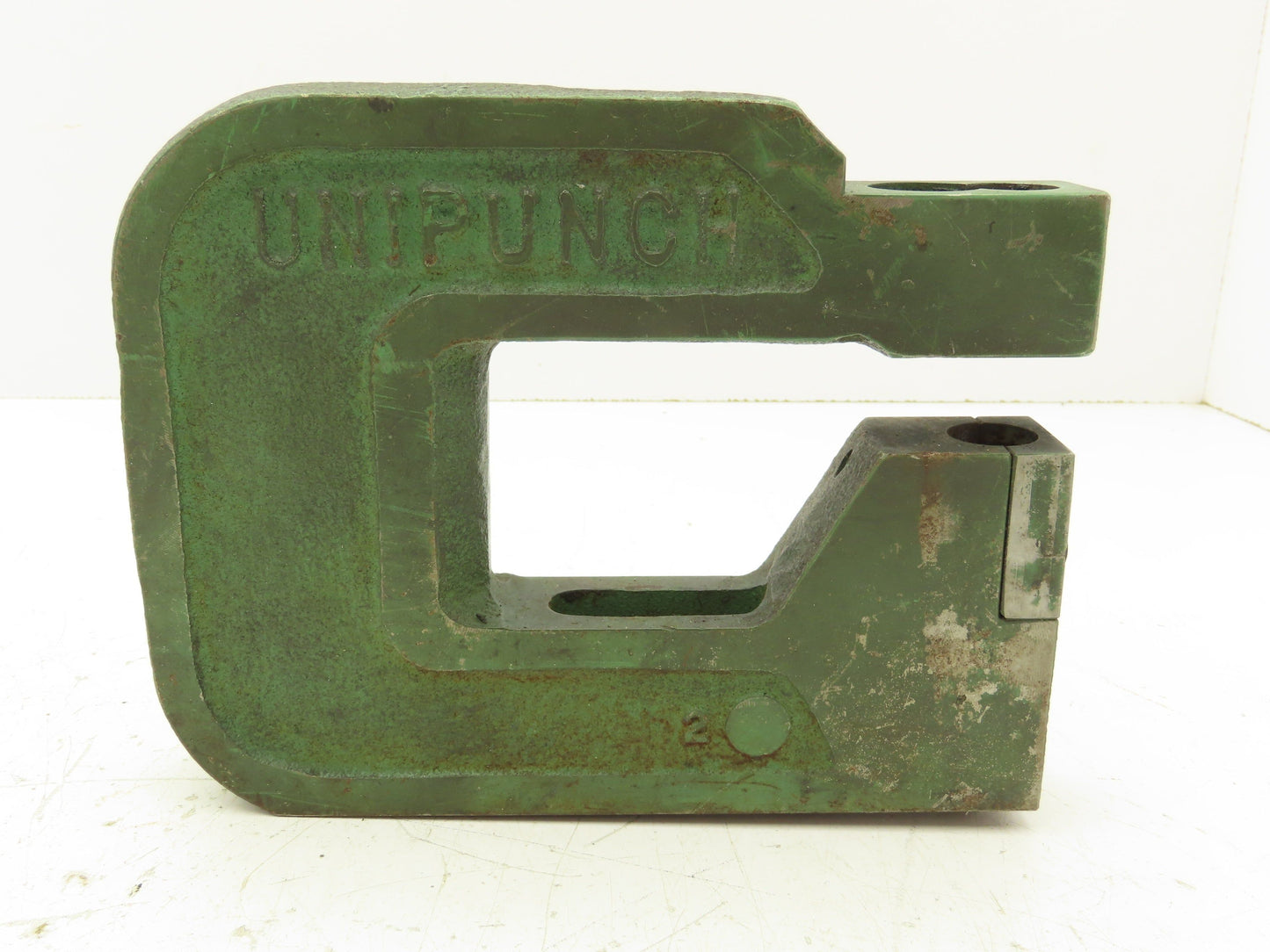 Unipunch 4A-1 1/4-LPD Press Brake Punch C Frame 3/4" Strippit 4" Throat 1-1/4" W