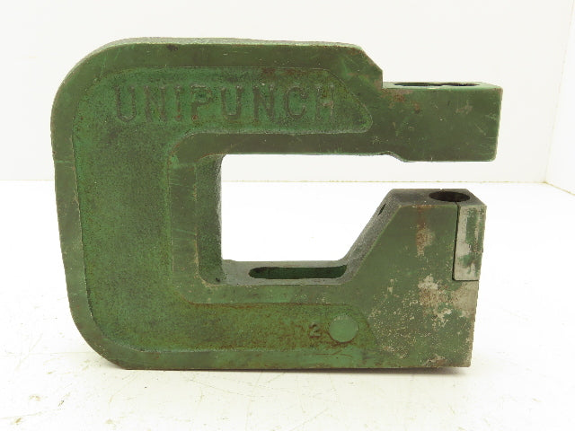 Unipunch 4A-1 1/4-LPD Press Brake Punch C Frame 3/4" Strippit 4" Throat 1-1/4" W