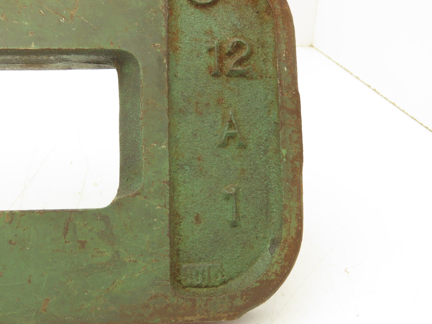 Unipunch 12A-1 Press Brake C Frame 9/32" Square Hole Punch 12" Throat 1" W