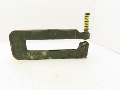 Unipunch 12A-1 Press Brake C Frame 9/32" Square Hole Punch 12" Throat 1" W