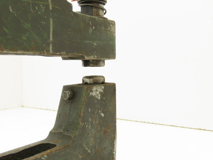 Unipunch 12A-1 Press Brake C Frame 9/32" Square Hole Punch 12" Throat 1" W