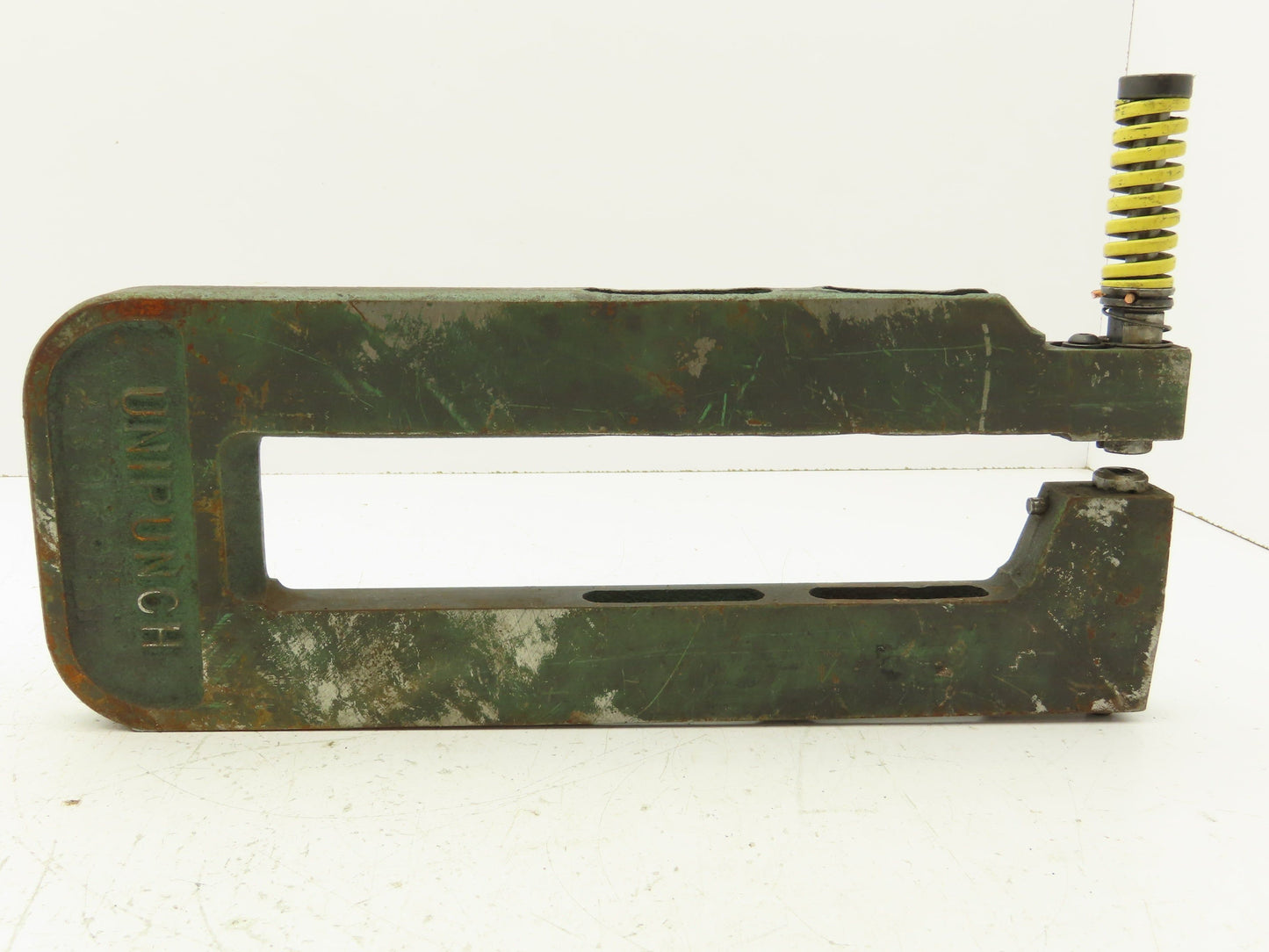 Unipunch 12A-1 Press Brake C Frame 9/32" Square Hole Punch 12" Throat 1" W