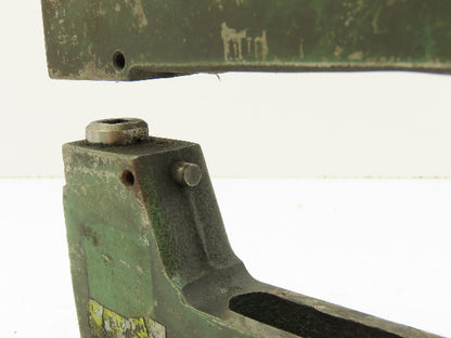 Unipunch 12A-1-LPD Press Brake Punch C Frame 3/4" Strippit 12" Throat 1" W