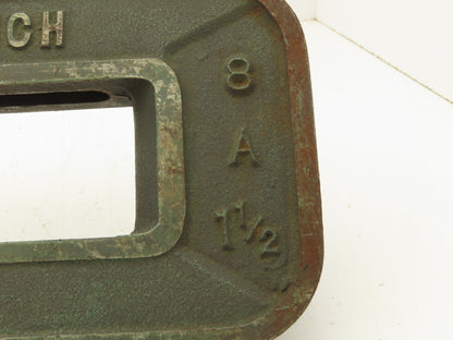 Unipunch 8A-1 1/2"-LPD Press Brake Punch C Frame 1" Strippit 8" Throat 1-1/2" W