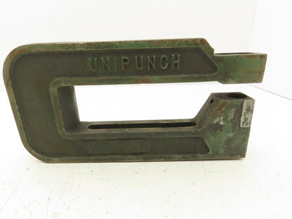 Unipunch 8A-1 1/2"-LPD Press Brake Punch C Frame 1" Strippit 8" Throat 1-1/2" W