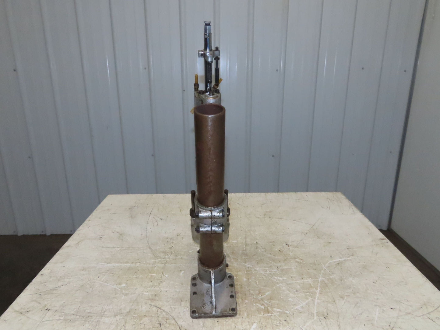 Desoutter AFD 5000 Pneumatic Auto Feed Drill Unit Double Drill Head Type THA