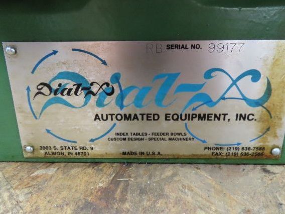 Dial-X  24" Index Table Pneumatic Air Motor Rotary Indexer Aro 8230-7A