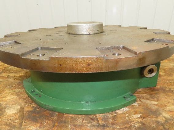 Dial-X  24" Index Table Pneumatic Air Motor Rotary Indexer Aro 8230-7A