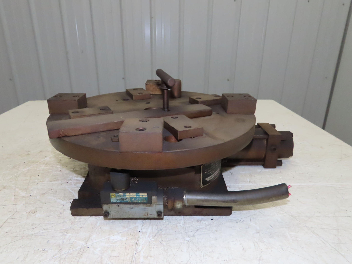 Air-Hydraulics 14" Pneumatic Rotary Index Table