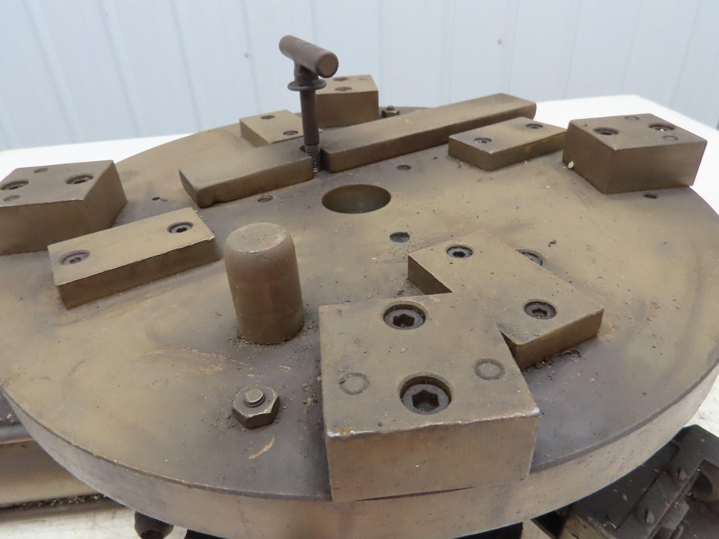 Air-Hydraulics 15" Pneumatic Rotary Index Table  -Needs Repair