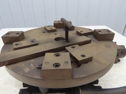 Air-Hydraulics 15" Pneumatic Rotary Index Table  -Needs Repair