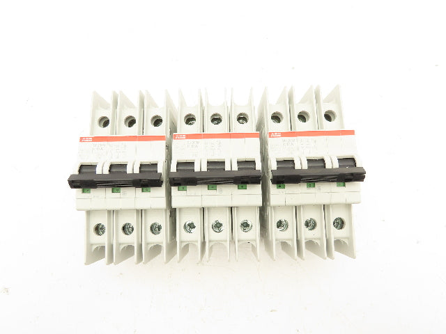 ABB K15A E212323 Circuit Breaker 3 Pole 15A Lot of 3