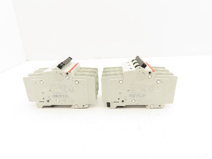 ABB E212323 Circuit Breaker 3 Pole 4A Lot of 2
