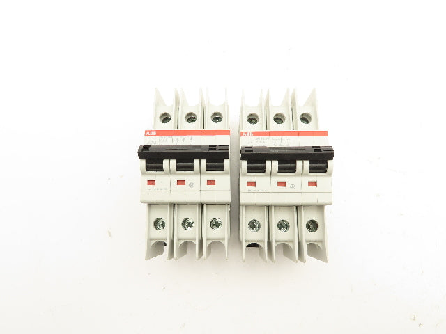 ABB E212323 Circuit Breaker 3 Pole 4A Lot of 2