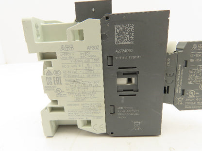 ABB AF30Z-30-00-21 Auxiliary Contactor 600V 50A