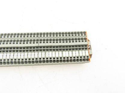 Waco 60947-7-1 DIN Rail Terminal Block 800V 4mm Lot of 90
