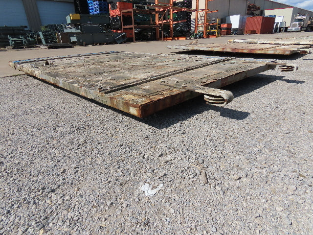 Rustic Sliding Barn Fire Door Vintage Paint Patina Metal over Wood 72"W x 10'H