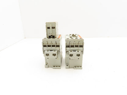 Sprecher+Schuh CA7-9-10 Contactor 120V Coil 600V 25A Lot of 2