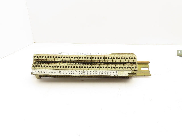 PTR 947-7-1 DIN Rail Terminal Block 24A 800V Lot of 180