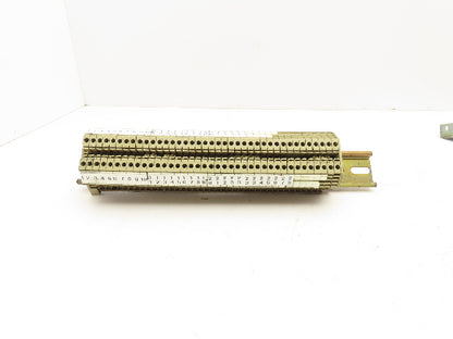 PTR 947-7-1 DIN Rail Terminal Block 24A 800V Lot of 180