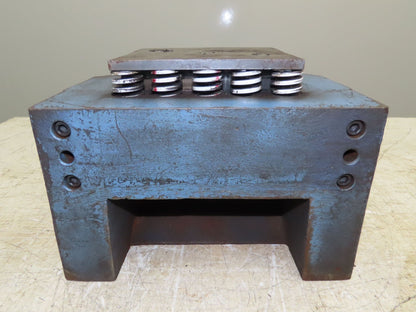 Unipunch HNE 3X7-2 Press Brake Punch 4" Radius Corner Die 8-3/4" Open Height