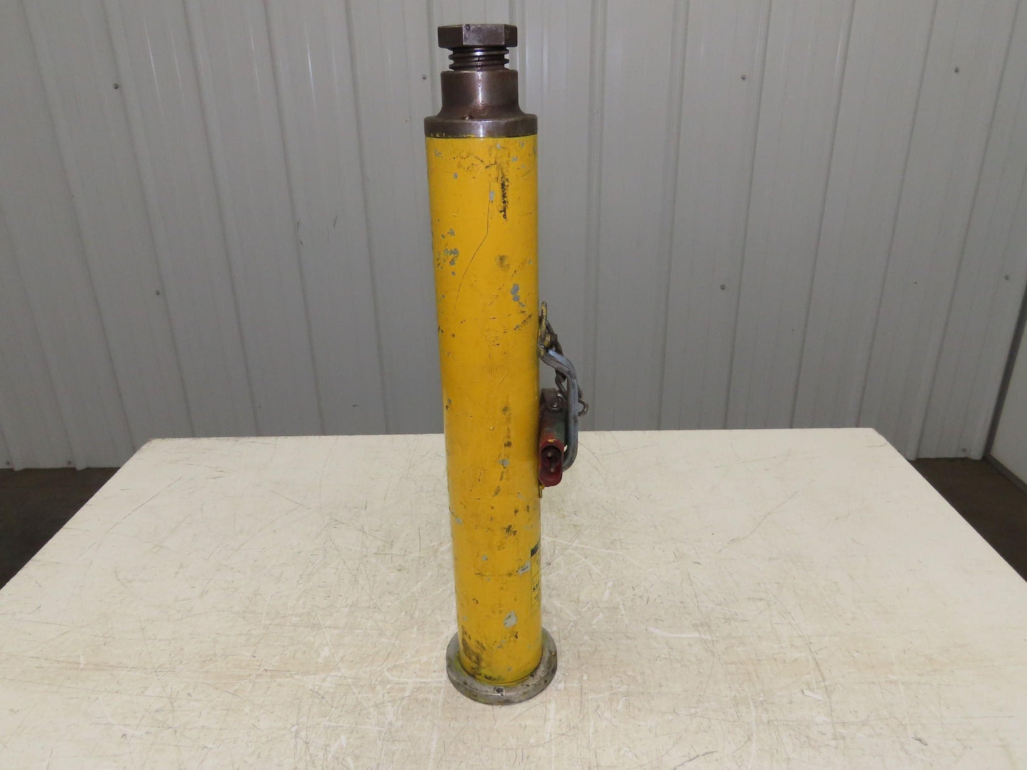 Saf-T-Block 75 Ton Adjustable Safety Block Press Brake Screw Bottle Jack 23-28"