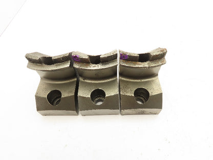 3-Jaw Lathe Chuck Jaws Set 2.75"W 3.5"L 4"H