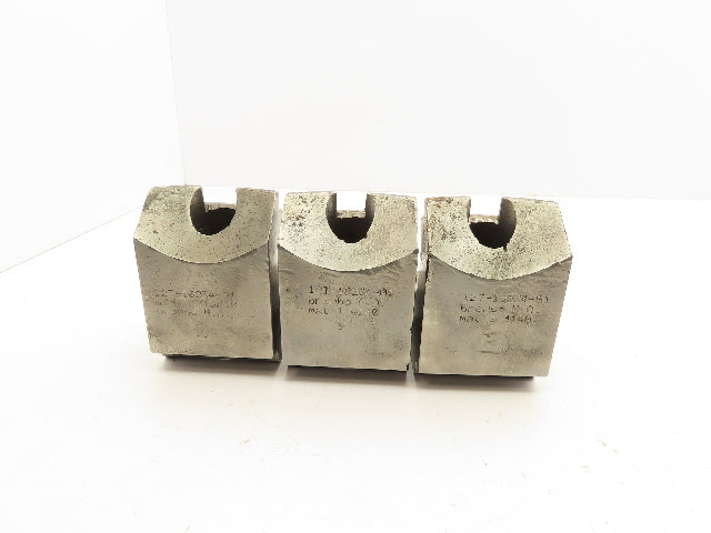 3-Jaw Lathe Chuck Jaws Set 2.75"W 3.5"L 4"H