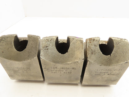 3-Jaw Lathe Chuck Jaws Set 2.75"W 3.5"L 4"H