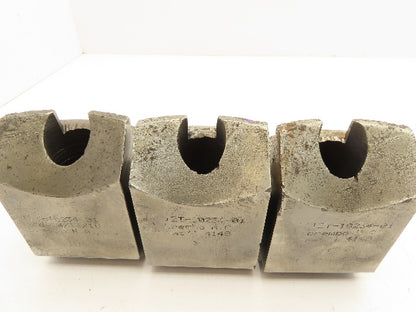 3-Jaw Lathe Chuck Jaws Set 2.75"W 3.5"L 4"H